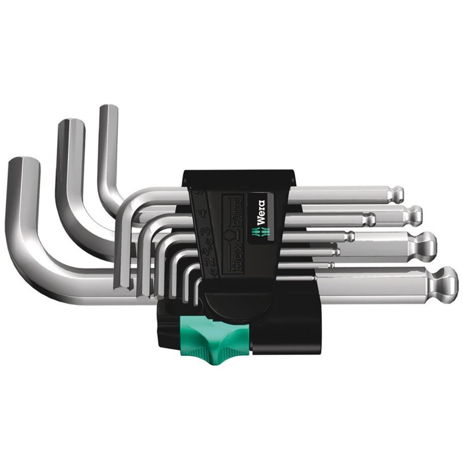 Pyorailytarvikkeet ROSE | Wera Hex-Plus 3 L-Shaped Hex Wrench Set