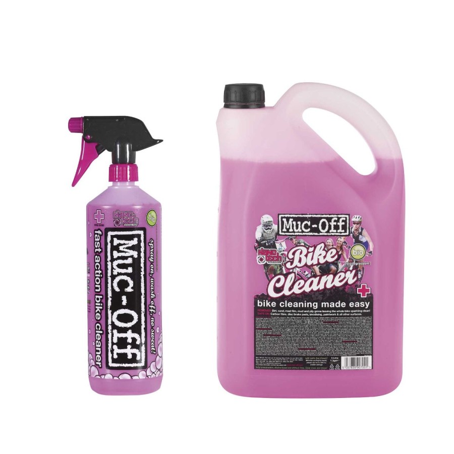 Pyorailytarvikkeet ROSE | Muc-Off Bike Cleaner Bundle 1L + 5L