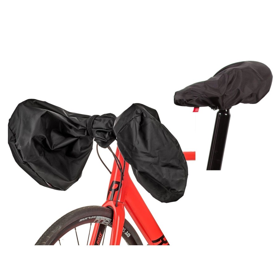 Pyoranosat ROSE | Fahrer Set Drop Bar Cover + Saddle Cover For Road/Gravel Bikes