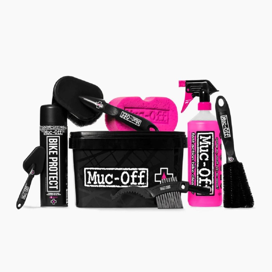 Pyorailytarvikkeet ROSE | Muc-Off 8 In 1 Bicycle Cleaning Kit