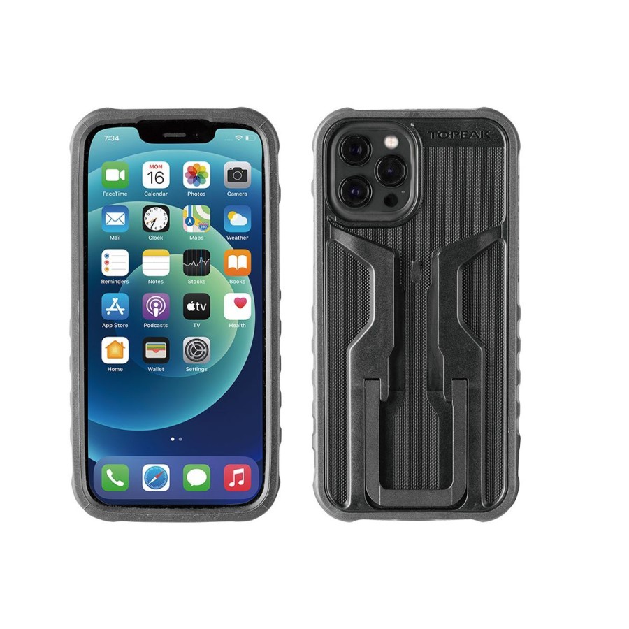 Pyorailytarvikkeet ROSE | Topeak Ridecase Phone Case For Iphone 12 / 12 Pro Incl. Ridecase Mount