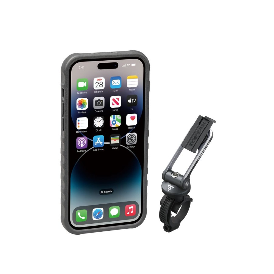 Pyorailytarvikkeet ROSE | Topeak Ridecase Phone Case For Iphone 14 Pro Max Incl. Ridecase Mount