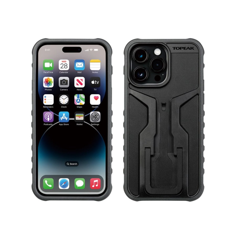 Pyorailytarvikkeet ROSE | Topeak Ridecase Phone Case For Iphone 14 Pro Max Incl. Ridecase Mount