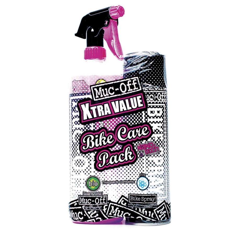 Pyorailytarvikkeet ROSE | Muc-Off Bike Cleaner & Bike Spray Value Duo Pack