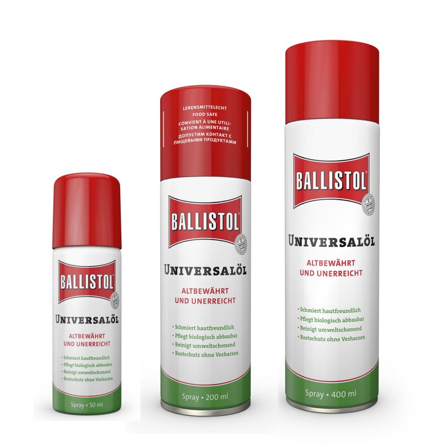 Pyorailytarvikkeet ROSE | Ballistol Universal Oil Spray