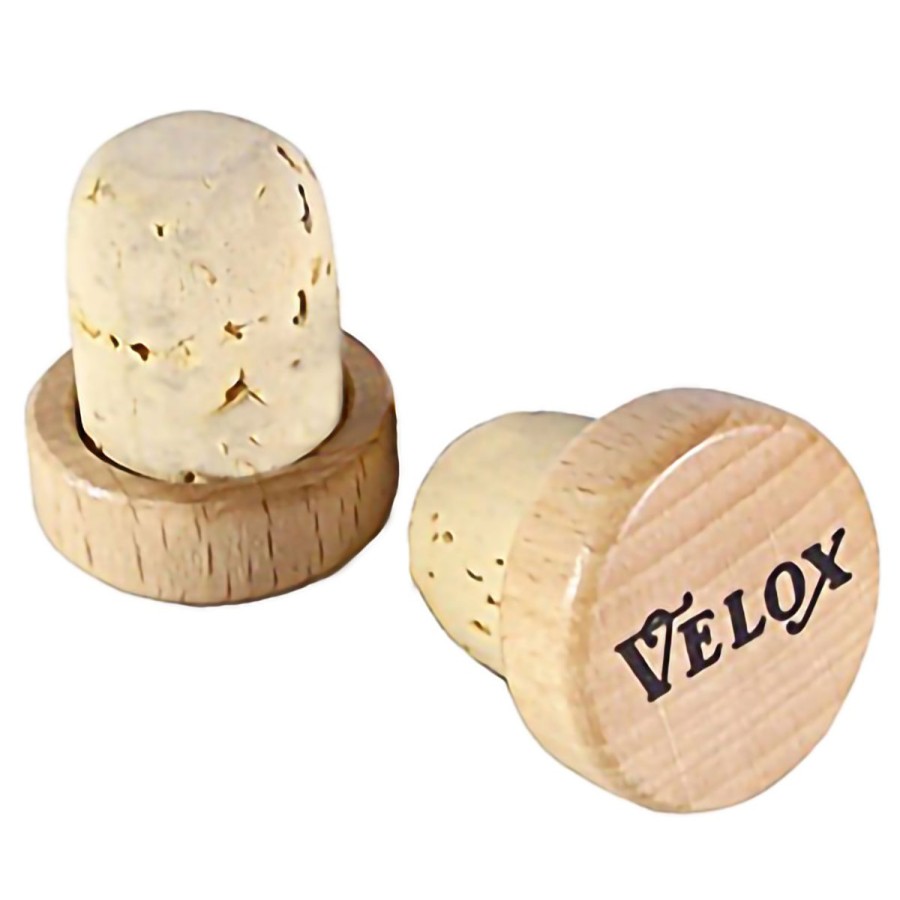 Pyoranosat ROSE | Velox Vintage Wooden Cork Bar End Plugs