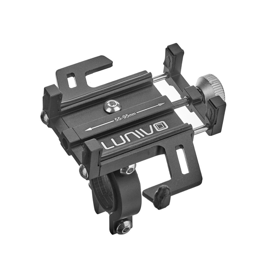 Pyorailytarvikkeet ROSE | Lunivo Smartphone Mount Aluminium