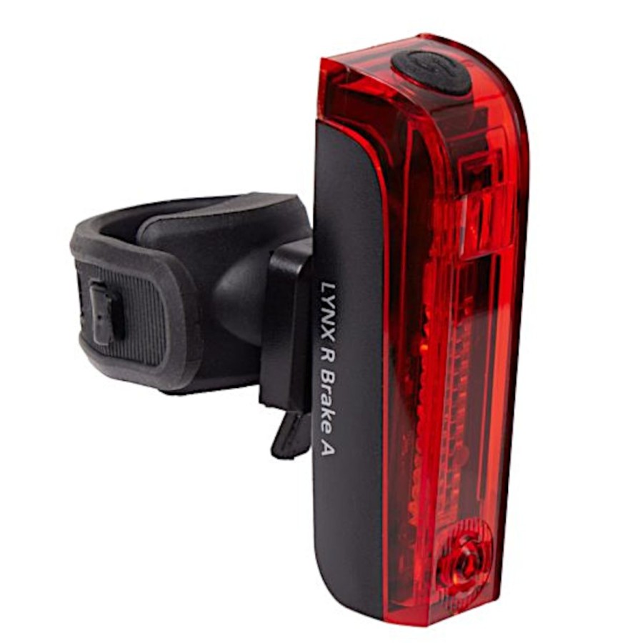 Pyoranosat ROSE | Lunivo Lynx R Brake A Rechargeable Rear Light With Brake Light + Autom