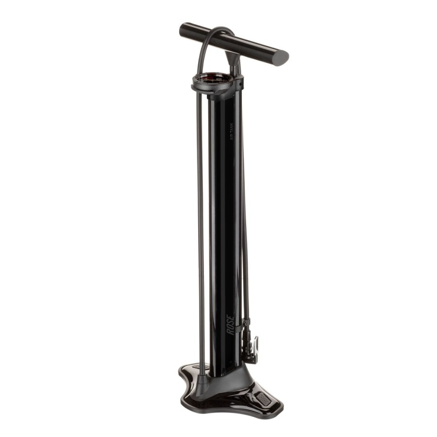 Pyorailytarvikkeet ROSE | Rose Druckmacher Xxl 260 Floor Pump With Tubeless Function