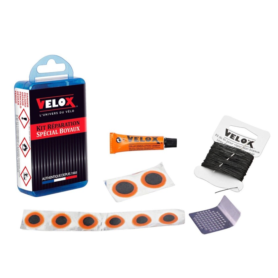 Pyorailytarvikkeet ROSE | Velox Tubular Tyre Repair Kit