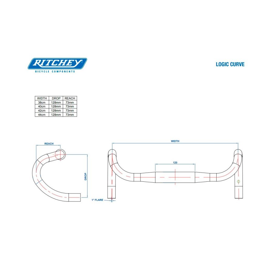 Pyoranosat ROSE | Ritchey Comp Curve Drop Bar