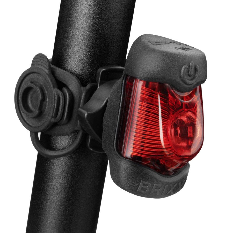 Pyoranosat ROSE | B + M Brixxi Rechargeable Rear Light With Brake Light Brex Technology