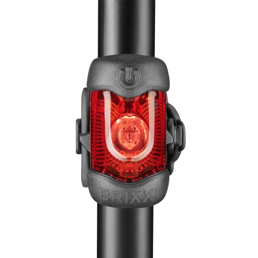 Pyoranosat ROSE | B + M Brixxi Rechargeable Rear Light With Brake Light Brex Technology