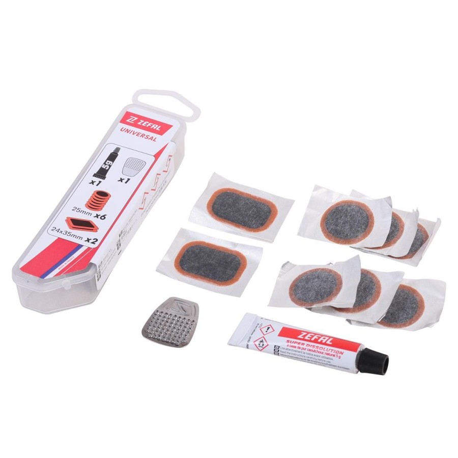 Pyorailytarvikkeet ROSE | Zefal Universal Repair Kit