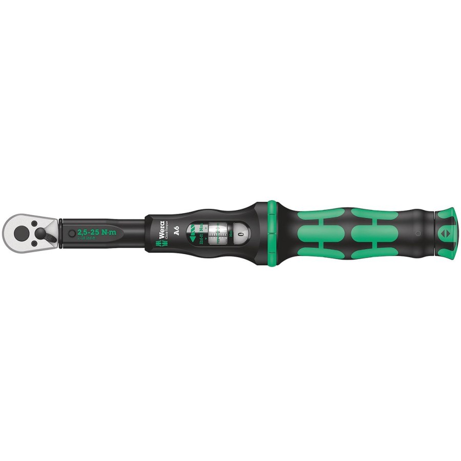 Pyorailytarvikkeet ROSE | Wera Click-Torque A 6 Torque Wrench With Reversible R